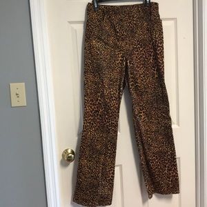 New fun animal print pants